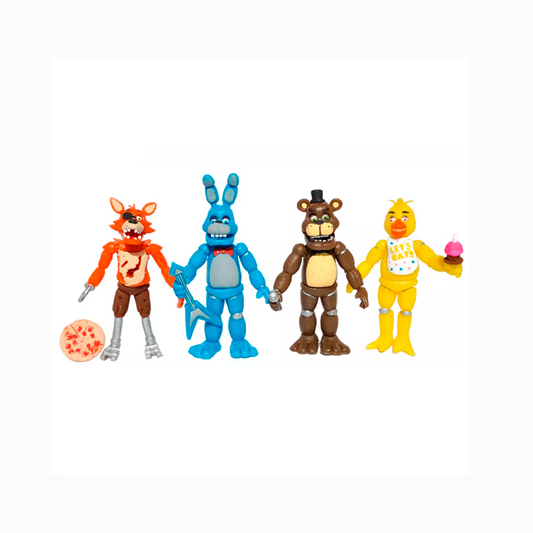 Freddy Fazbear Pack 4 Figuras Articuladas-Five nights at freddy's