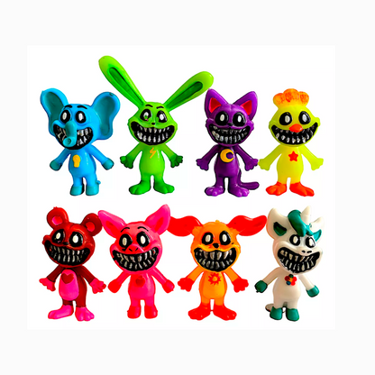 Smiling Critters Pack 8 Figuras -poppy playtime