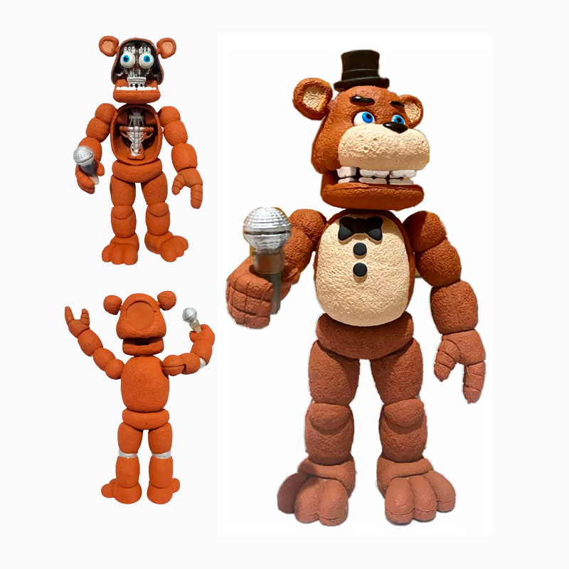 Freddy Fazbear Figura Articulada-Five nights at freddy's