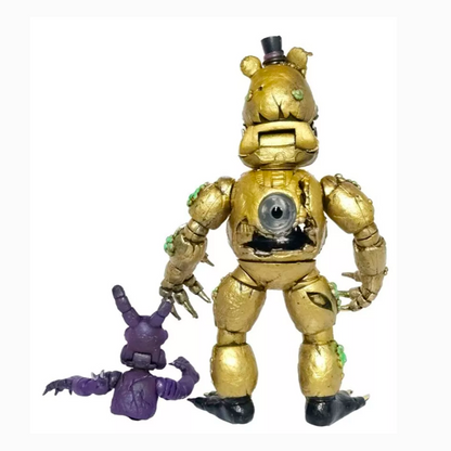 Freddy Golden Twisted Figura Articulada-Five nights at freddy's