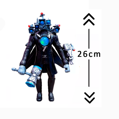 Mega Camaraman Titan Mejorado-Skibidi Toilet  Figura Articulada