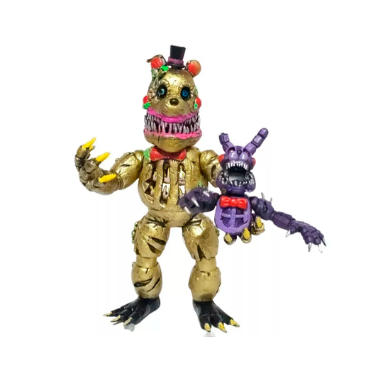 Freddy Golden Twisted Figura Articulada-Five nights at freddy's