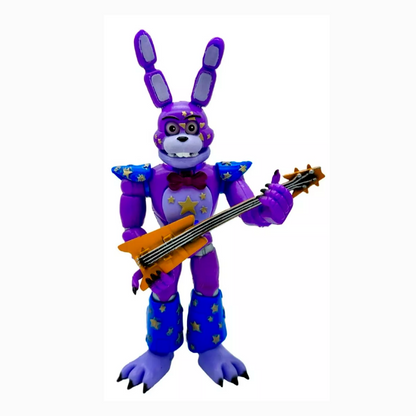 Glamrock Bonnie Security Breach Figura Articulada-Five nights at freddy's