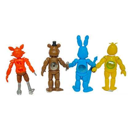 Freddy Fazbear Pack 4 Figuras Articuladas-Five nights at freddy's