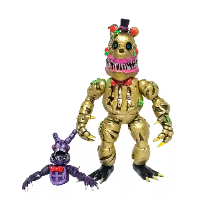 Freddy Golden Twisted Figura Articulada-Five nights at freddy's