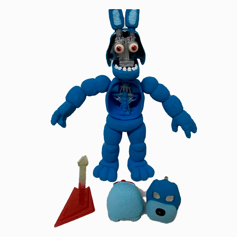 Bonnie Azul Figura Articulada-Five nights at freddy's