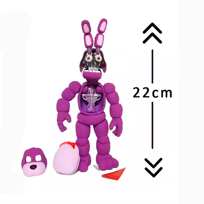 Bonnie Morado Figura Articulada-Five nights at freddy's