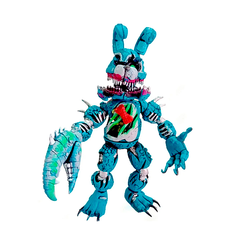 Bonnie azul Twisted Figura Articulada-Five nights at freddy's