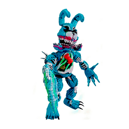 Bonnie azul Twisted Figura Articulada-Five nights at freddy's