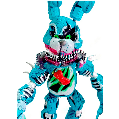 Bonnie azul Twisted Figura Articulada-Five nights at freddy's