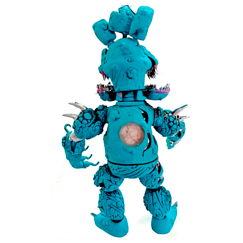 Bonnie azul Twisted Figura Articulada-Five nights at freddy's